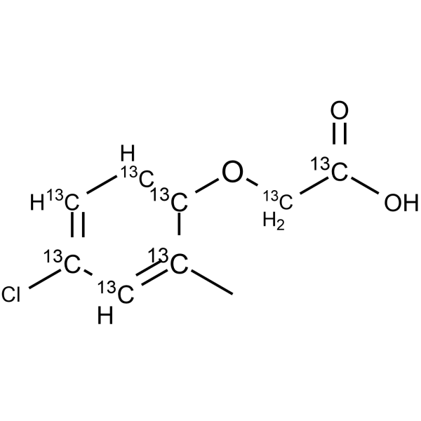 MCPA-13C8 Chemical Structure