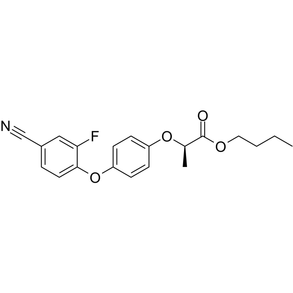 Cyhalofop-butyl Chemical Structure