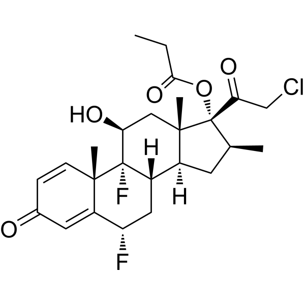 Halobetasol (propionate) Chemical Structure