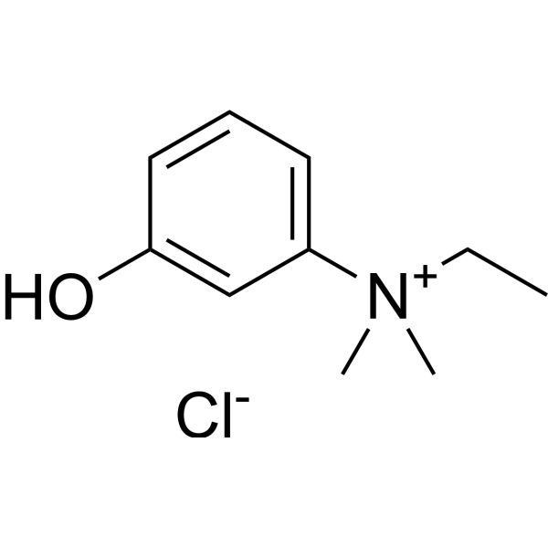 Edrophonium chloride Chemical Structure