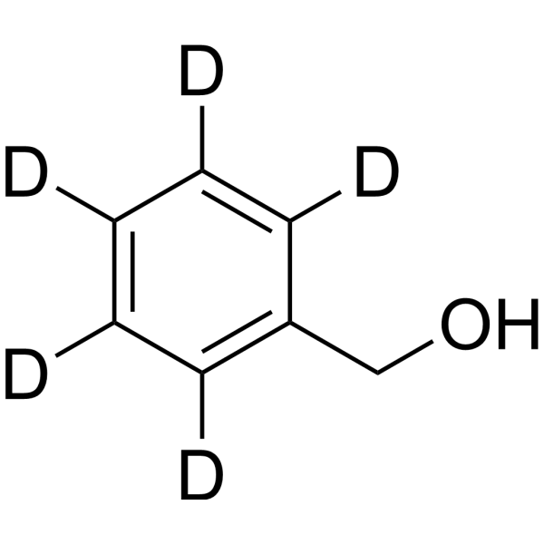 Benzyl alcohol-d<sub>5</sub> Chemical Structure