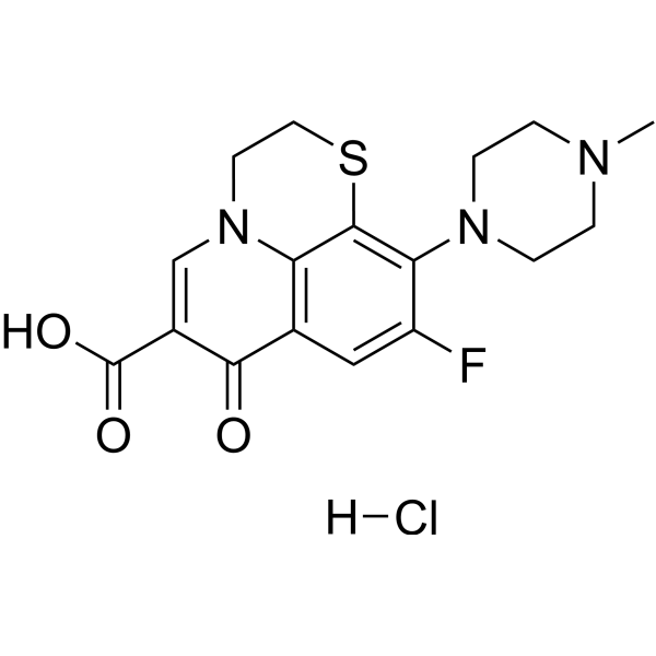 <em>Rufloxacin</em> hydrochloride