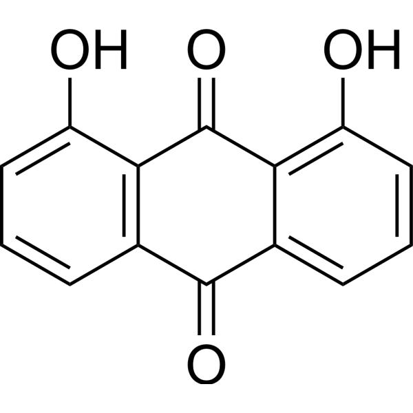 Danthron Chemical Structure