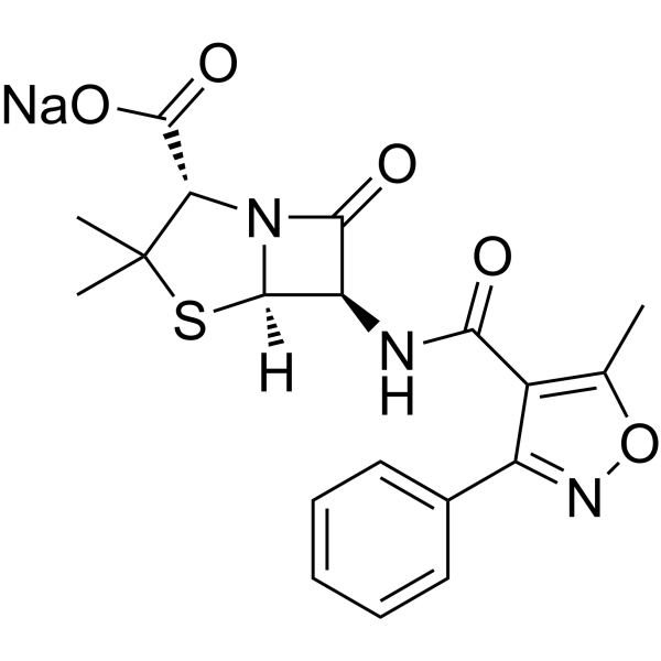 Oxacillin sodium salt Chemical Structure