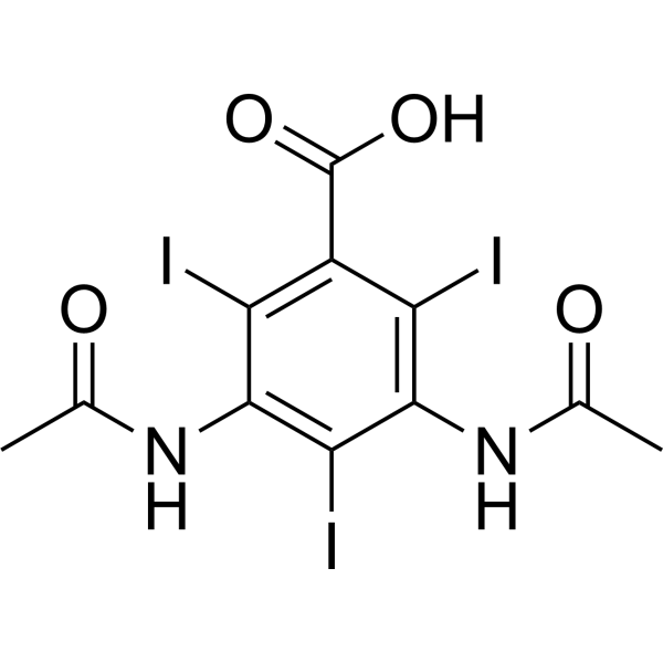 Diatrizoic acid (Standard) Chemical Structure