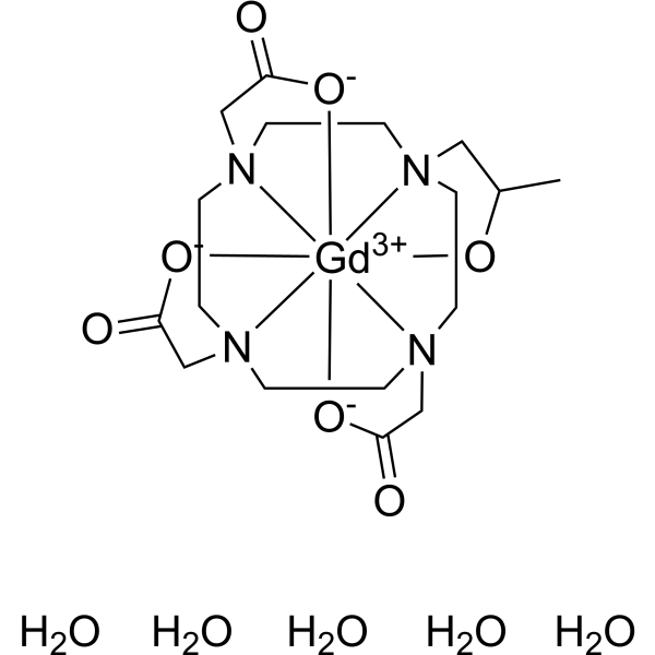 Gadoteridol pentahydrate Chemical Structure