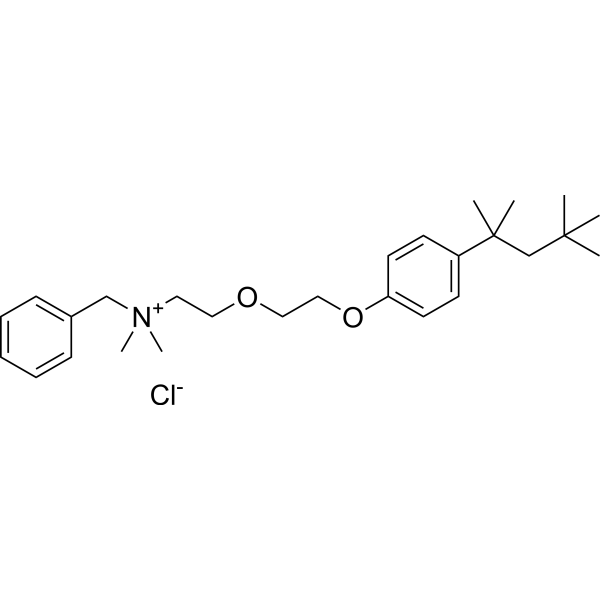 Benzethonium chloride Chemical Structure