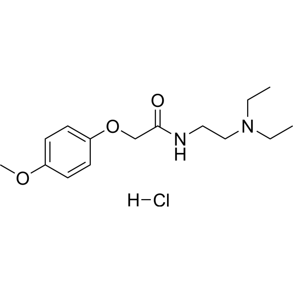Mefexamide hydrochloride Chemical Structure