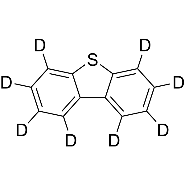 Dibenzothiophene-d<sub>8</sub> Chemical Structure