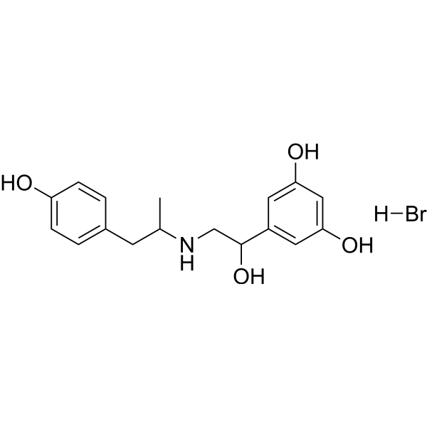 Fenoterol hydrobromide (Standard) Chemical Structure