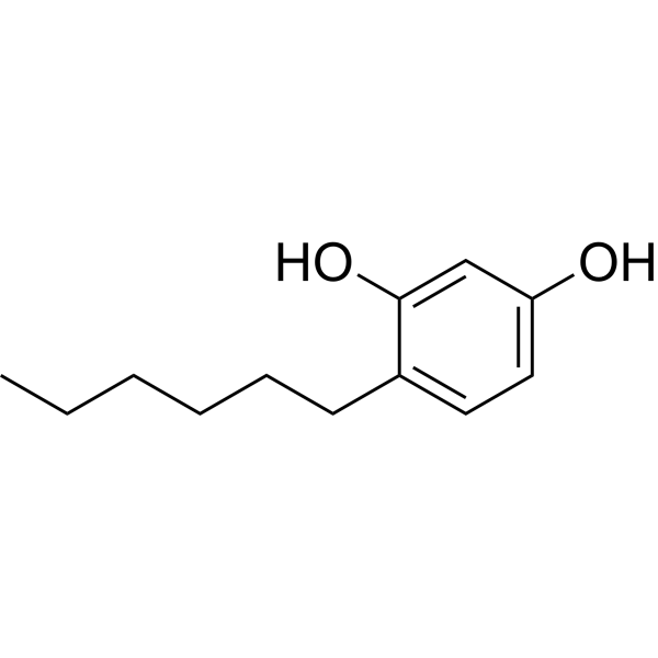 Hexylresorcinol Chemical Structure