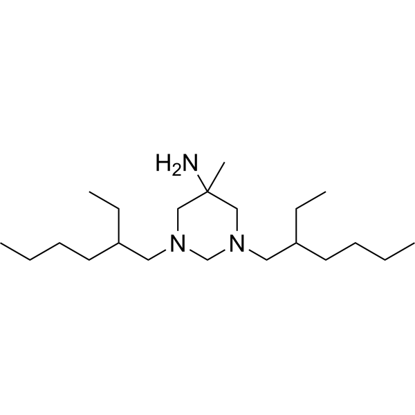 Hexetidine Chemical Structure