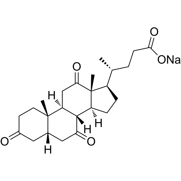 Dehydrocholate sodium Chemical Structure
