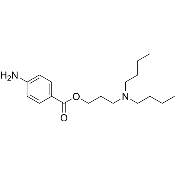 Butacaine Chemical Structure