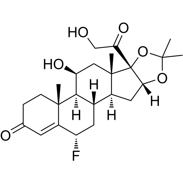 Flurandrenolide Chemical Structure
