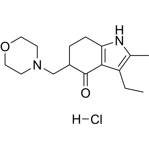 Molindone hydrochloride Chemical Structure