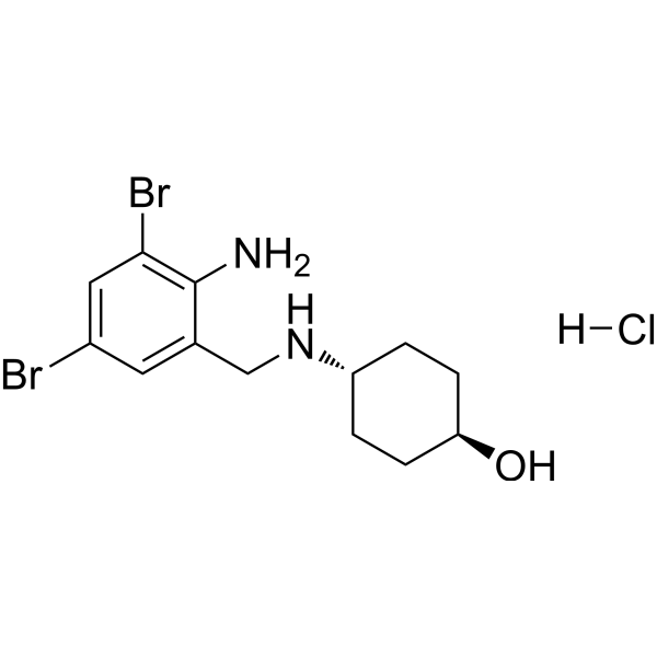 Ambroxol hydrochloride (Standard) Chemical Structure