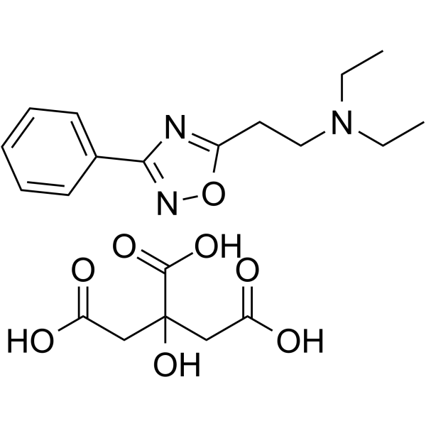 Oxolamine citrate Chemical Structure