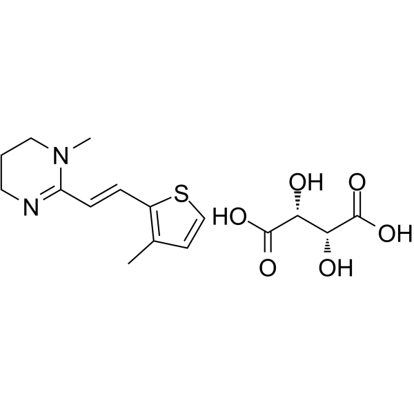 Morantel tartrate Chemical Structure