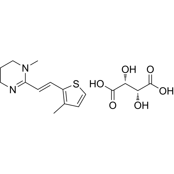 Morantel tartrate (Standard) Chemical Structure