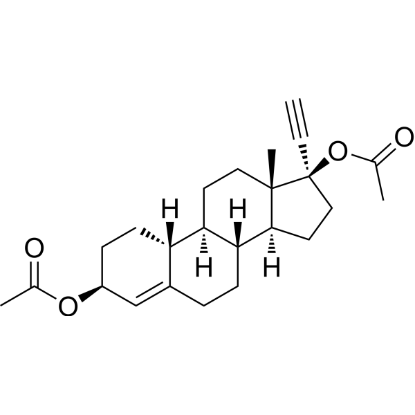 Ethynodiol diacetate Chemical Structure