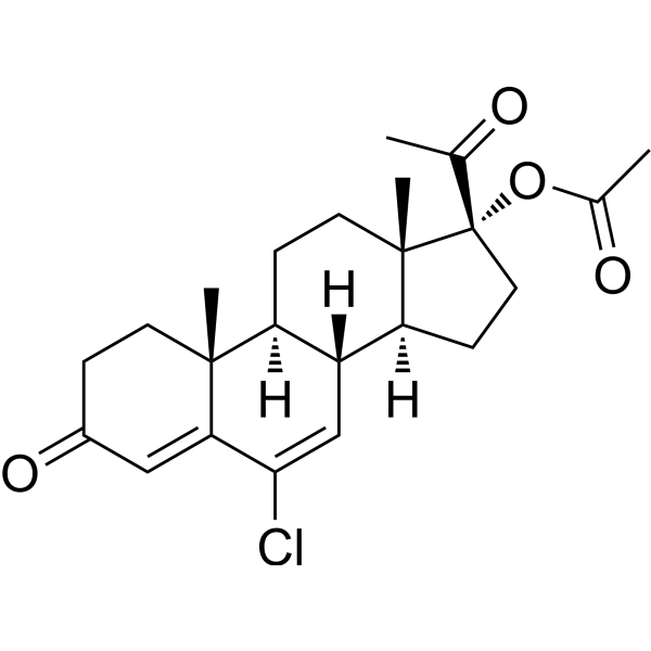 Chlormadinone acetate Chemical Structure