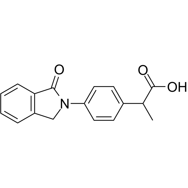 Indoprofen Chemical Structure