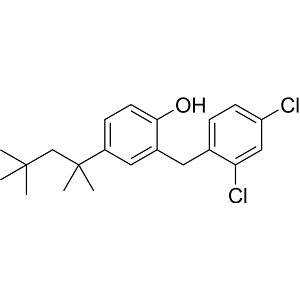 Clofoctol Chemical Structure