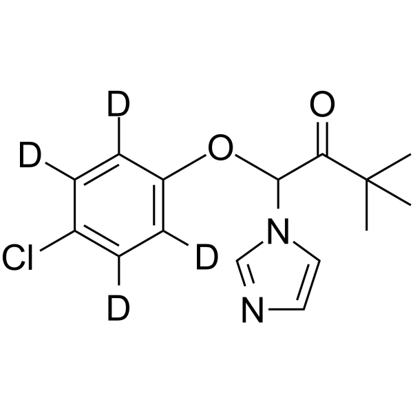Climbazole-d<sub>4</sub> Chemical Structure