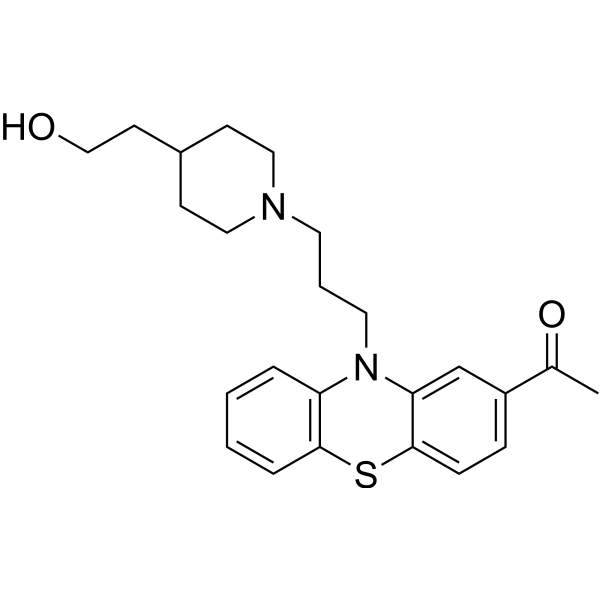Piperacetazine Chemical Structure