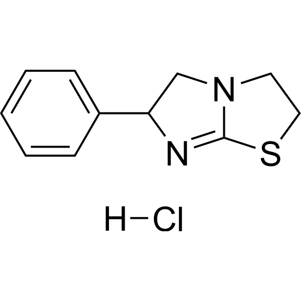 Tetramisole hydrochloride Chemical Structure