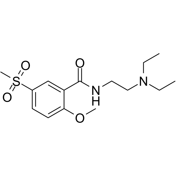 Tiapride Chemical Structure