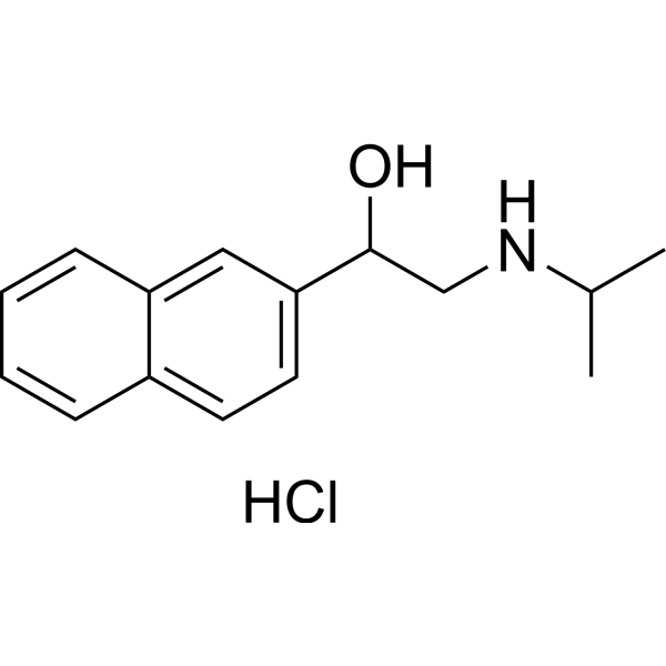 Pronethalol hydrochloride Chemical Structure