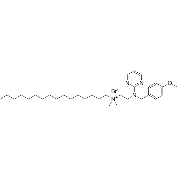 Thonzonium bromide Chemical Structure
