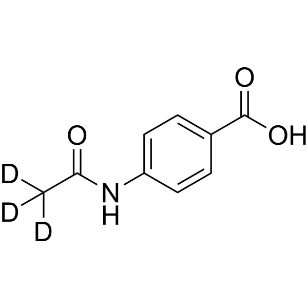 Acedoben-d<sub>3</sub> Chemical Structure