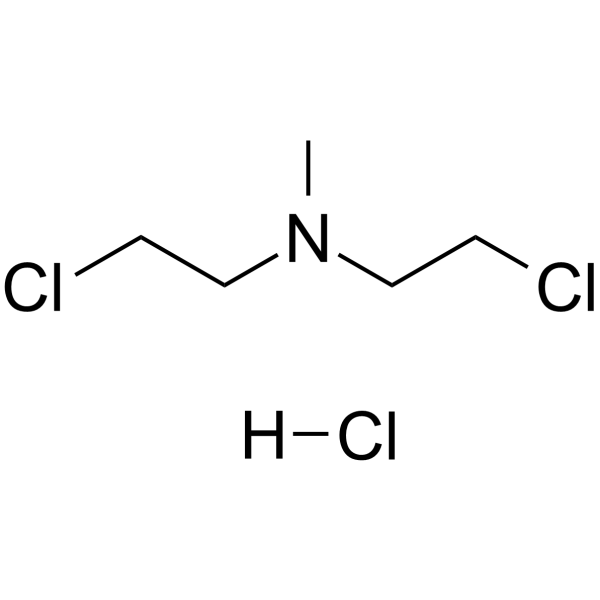 Chlormethine hydrochloride Chemical Structure