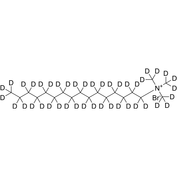 Cetrimonium bromide-d<sub>42</sub> Chemical Structure
