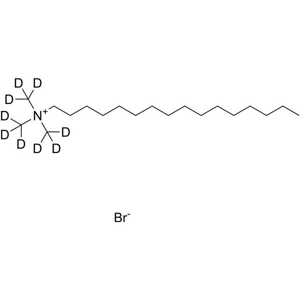 Cetrimonium-d<sub>9</sub> bromide Chemical Structure