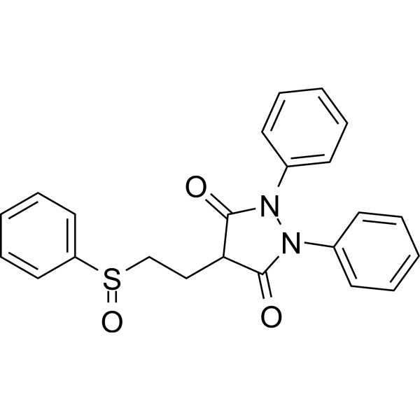 Sulfinpyrazone Chemical Structure
