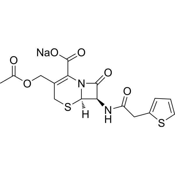 Cephalothin sodium Chemical Structure