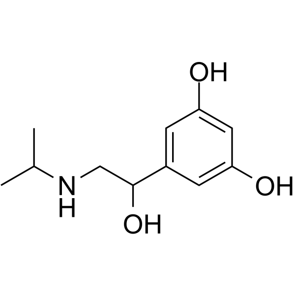 Metaproterenol Chemical Structure