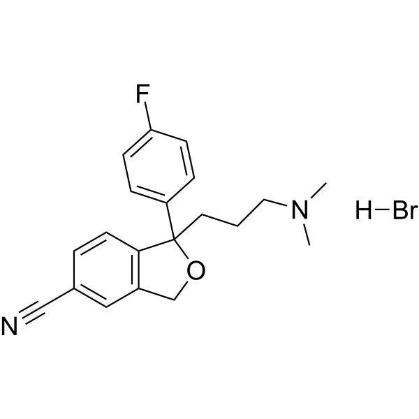 Citalopram hydrobromide (Standard) Chemical Structure