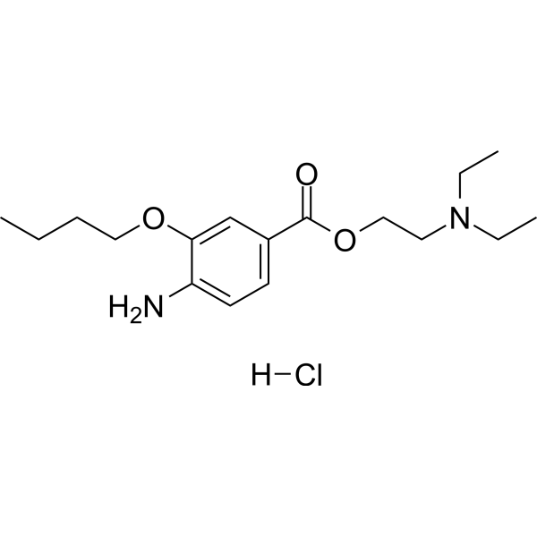 Oxybuprocaine hydrochloride Chemical Structure