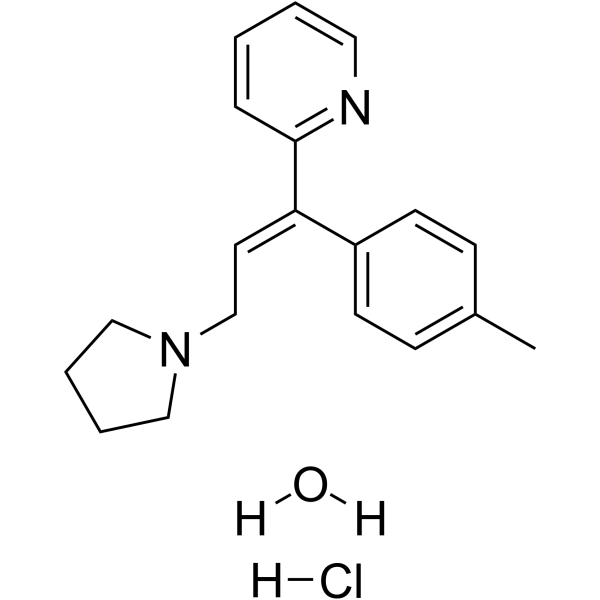 Triprolidine hydrochloride monohydrate Chemical Structure