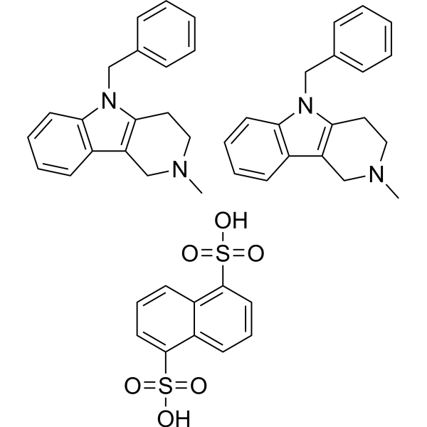 Mebhydrolin napadisylate Chemical Structure