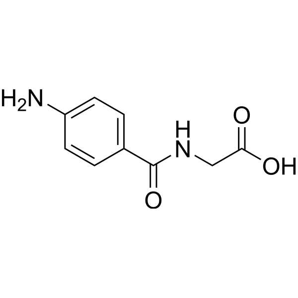 4-Aminohippuric acid Chemical Structure