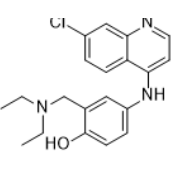 Amodiaquine Chemical Structure