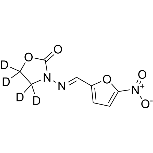 Furazolidone-d<sub>4</sub> Chemical Structure