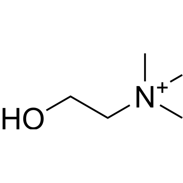 Choline (Standard) Chemical Structure