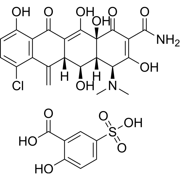Meclocycline Sulfosalicylate Salt